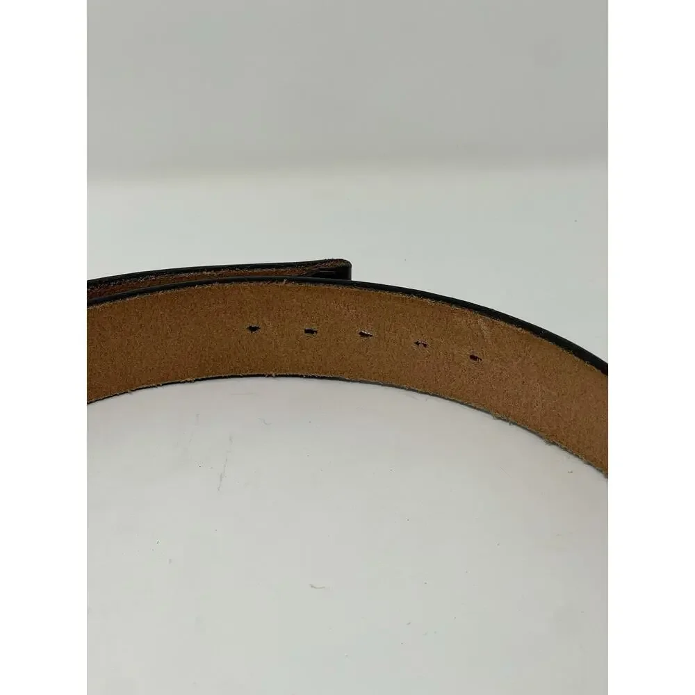 Vogel of Texas brand belt, made of top‎ grain steer hide Size 30” Boys No Buckel